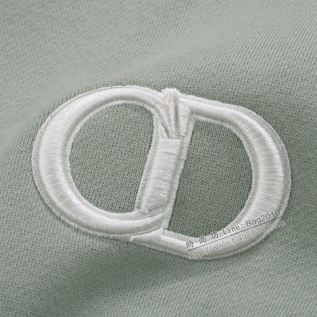 Dior專櫃迪奧2023FW新款刺繡拉絨連帽衛衣 男女同款 tzy3037